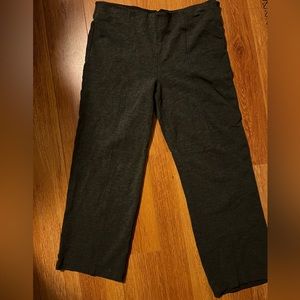 Gloria Vanderbilt. Missy size 10, average. Charcoal grey.  Straight leg. Used,